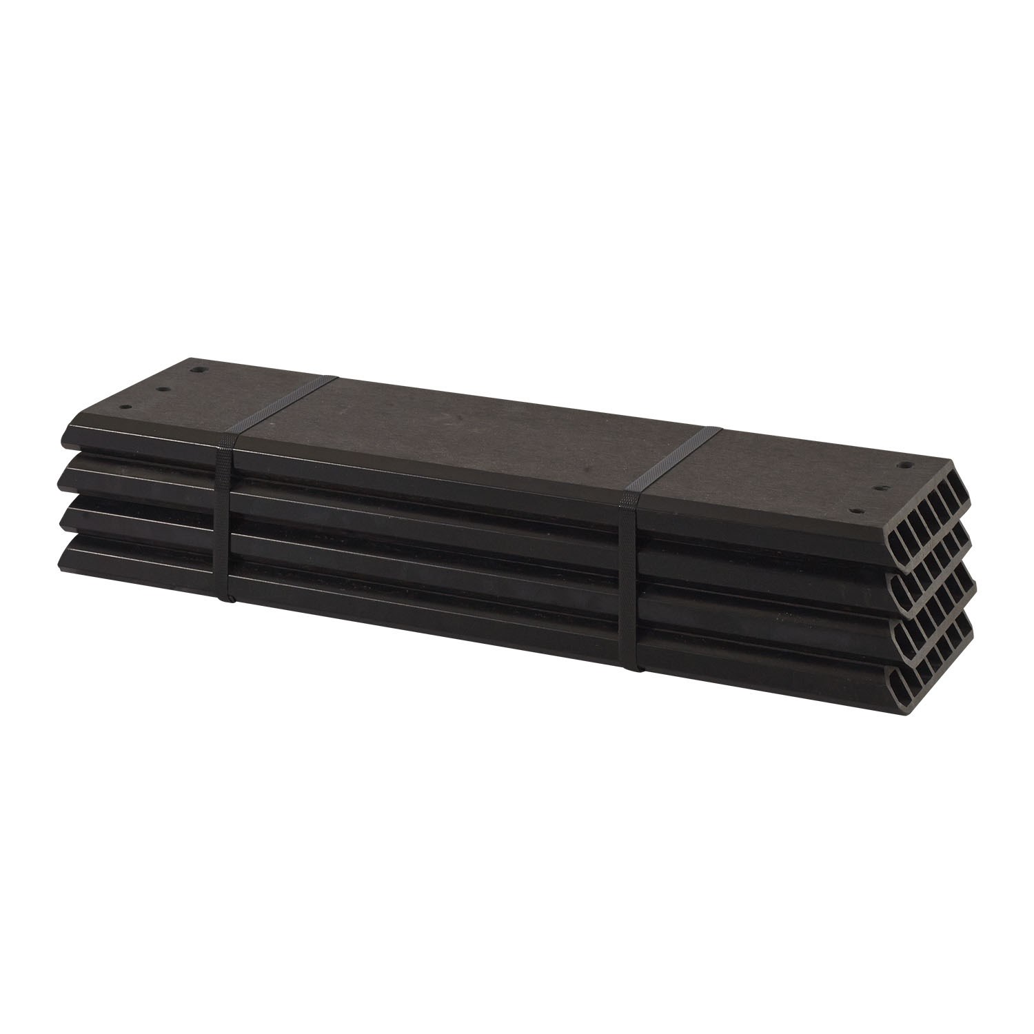 Plus PIPE planker 60 cm komposit skifergrå - 4 stk.