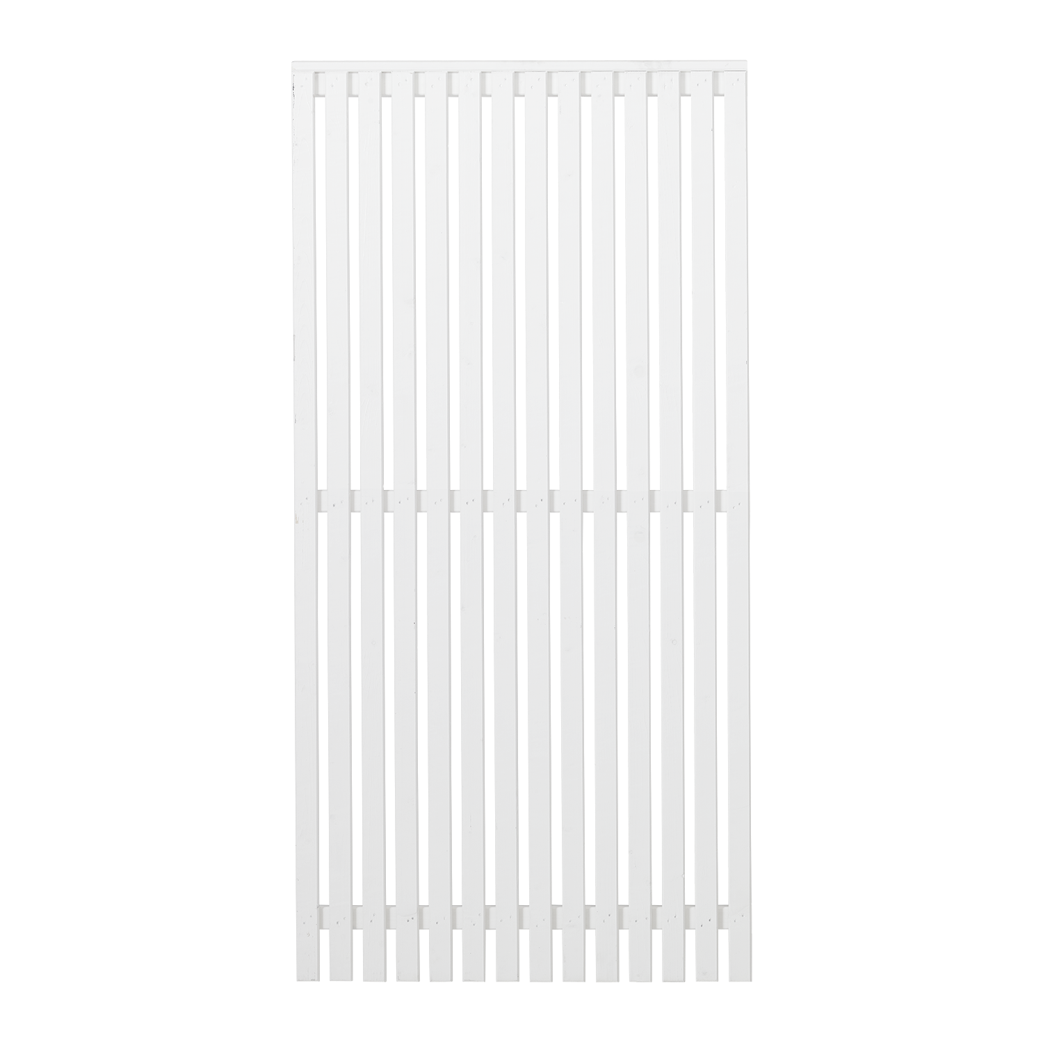 Plus Sendai Hegn 90×180 cm - Hvid RAL 9010