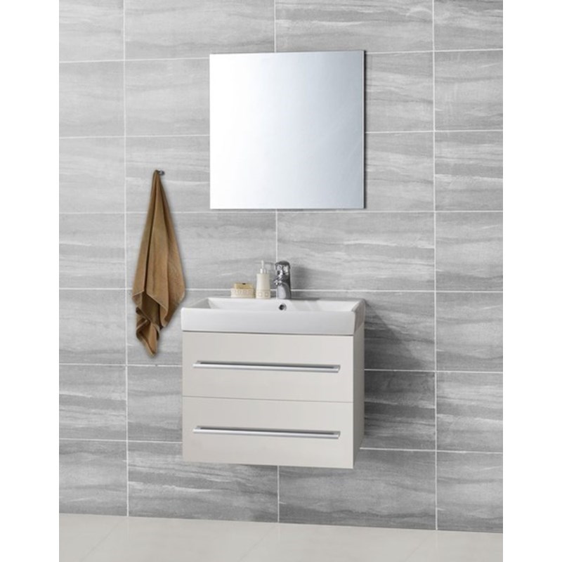 Milobad Namur badmøbel i hvid 60 cm