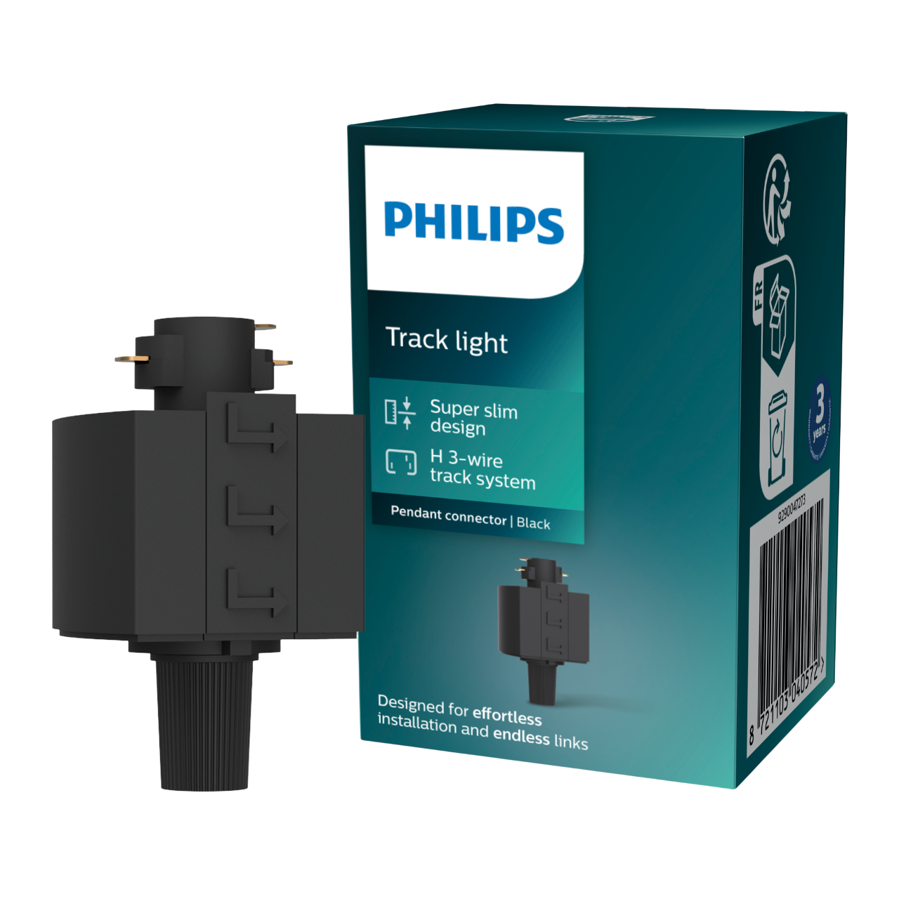 Philips EasyLink Pendelstik i sort