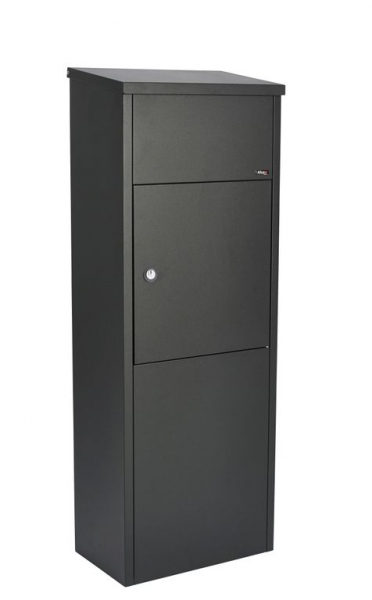 Allux 600 Parcel Pakkepostkasse i sort
