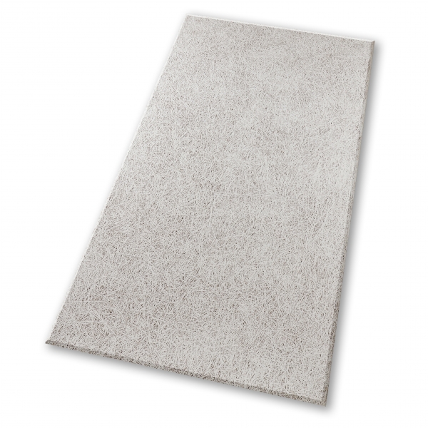 Troldtekt akustik træbeton ekstrem fin hvid K5 25 mm 60x120 cm