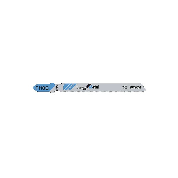 Bosch Stiksavklinge Metal T118G 5 stk.