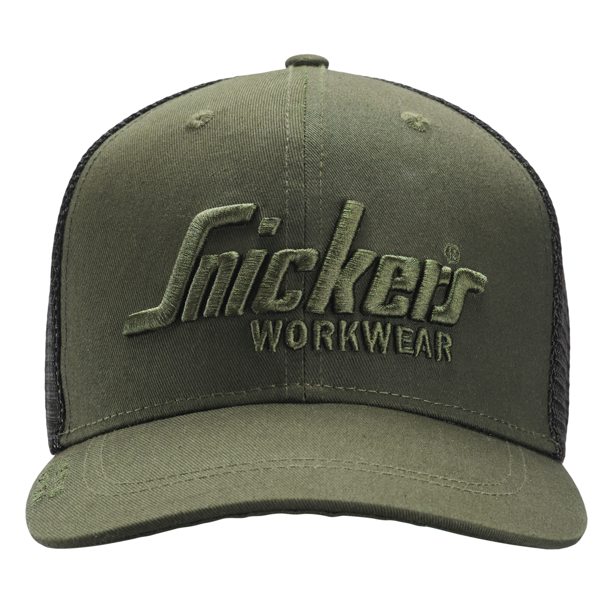 Snickers 9001 Trucker Cap i khaki grøn