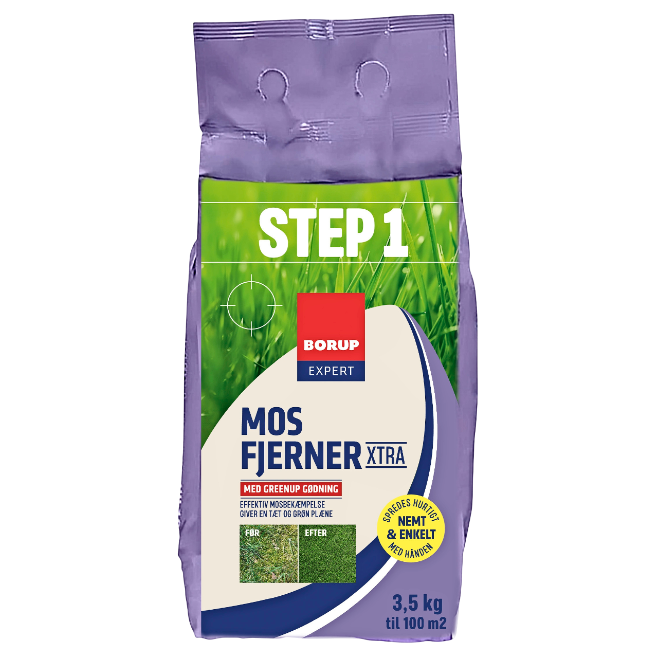 Borup Expert Mosfjerner Xtra 3,5 kg