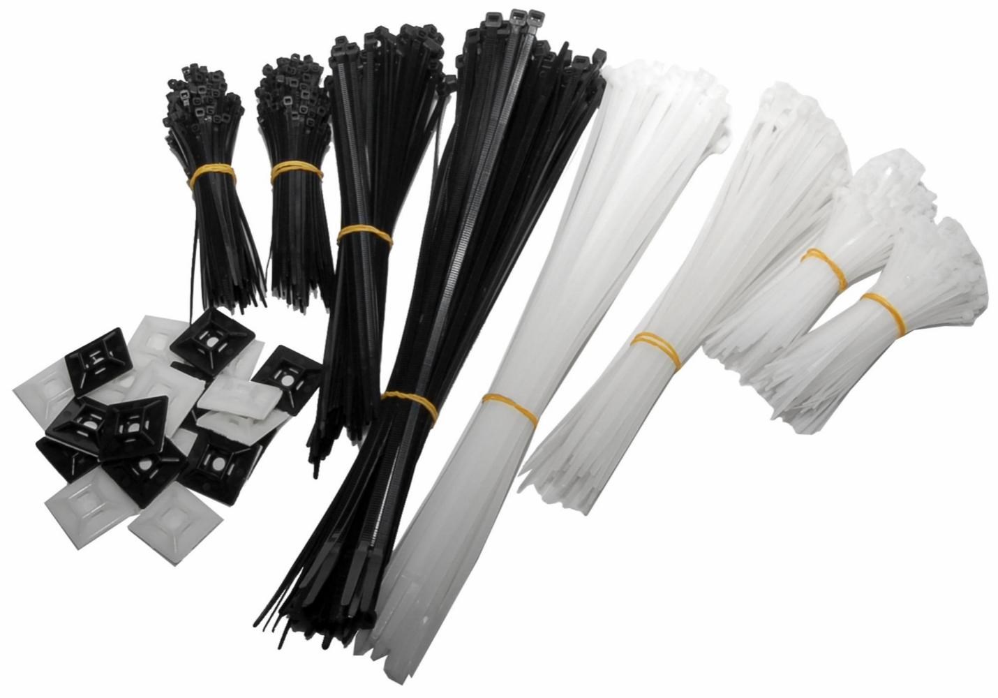 Millarco Premium Kabelstrips 610stk - Assorterede