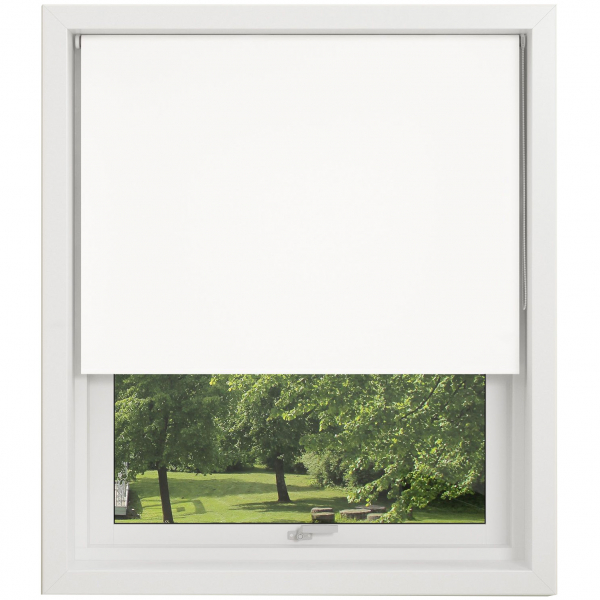 Debel Uni Rullegardin i hvid 100x175 cm