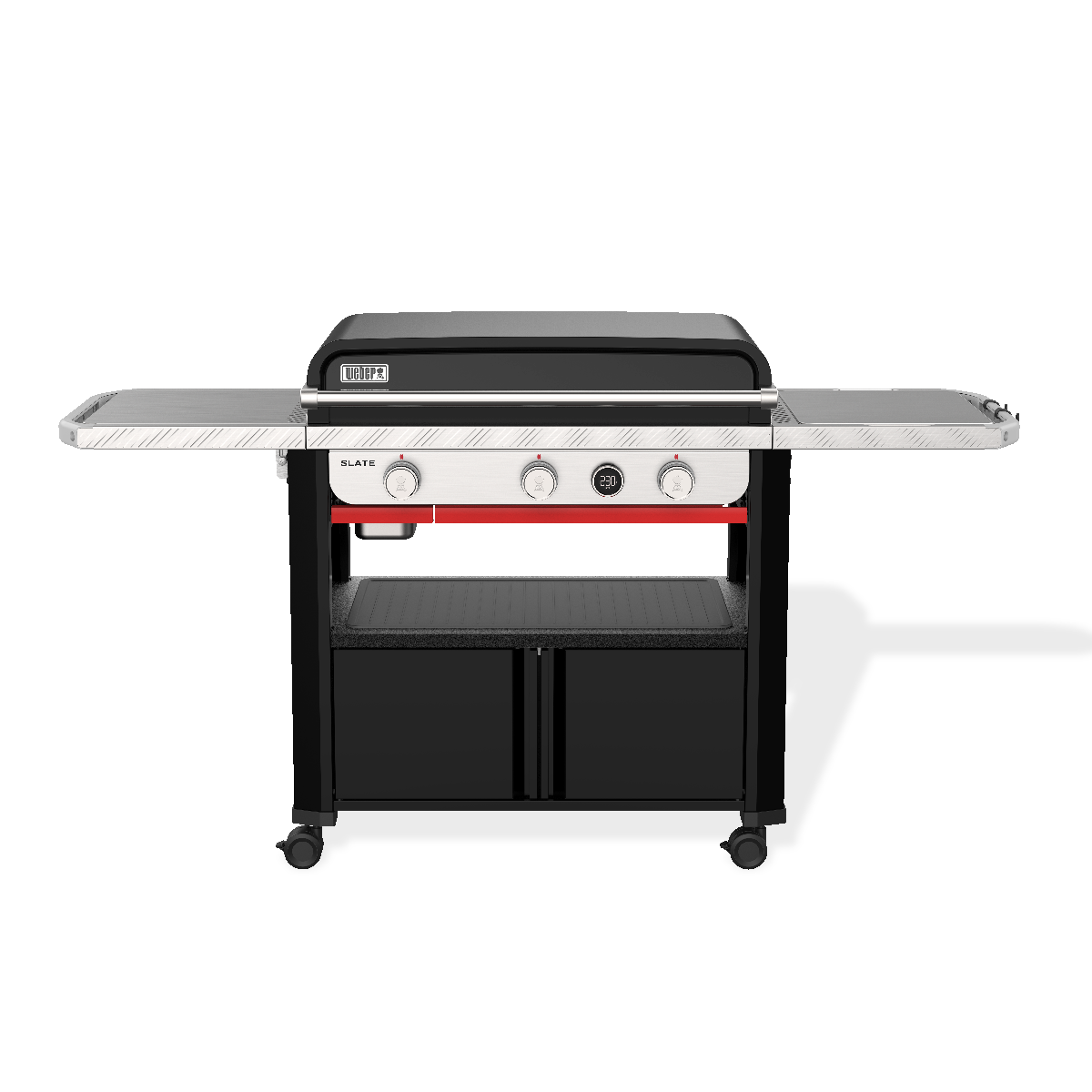 Weber Slate GPD Premium-stegeplade med vogn – 76 cm