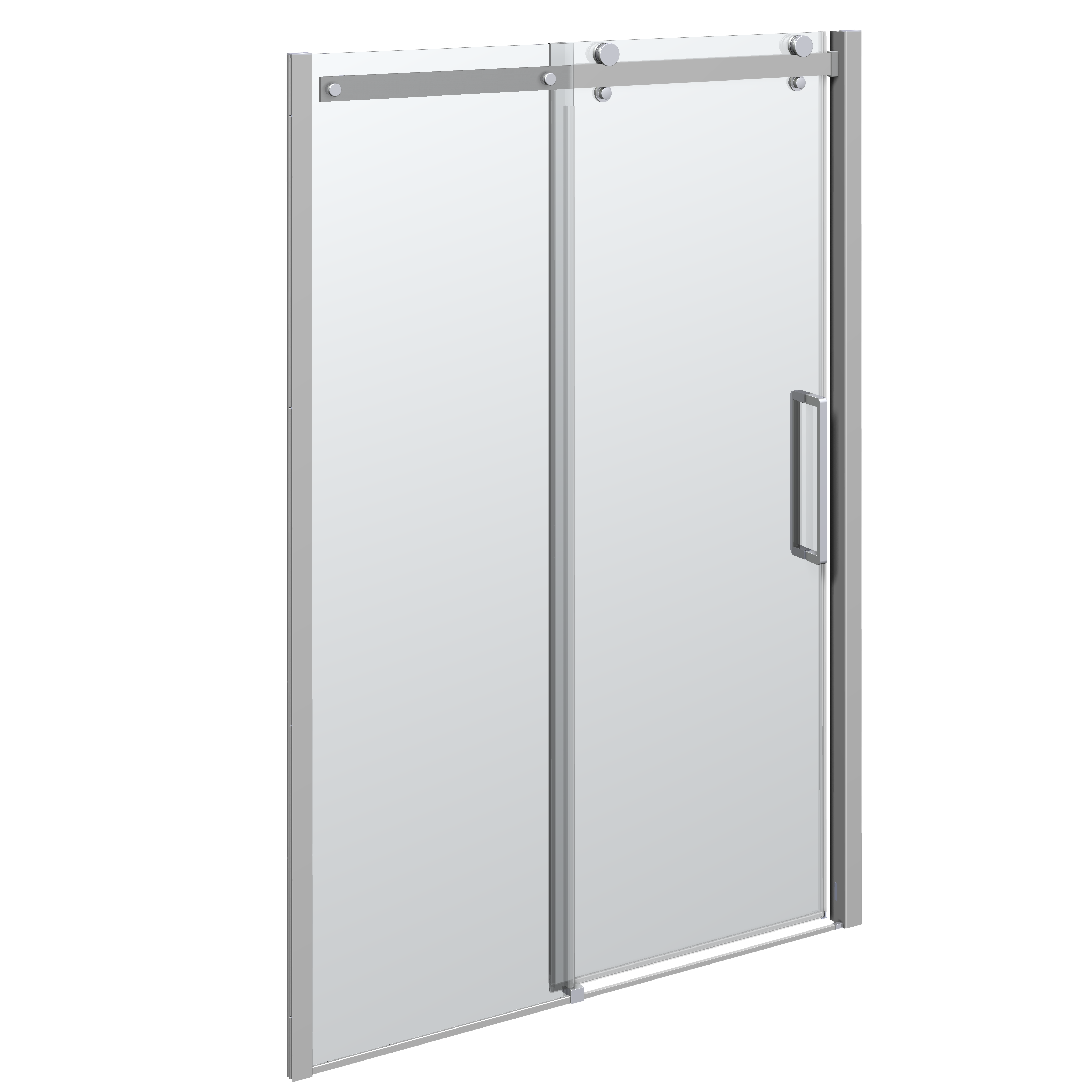 Scanbad Deluxe skydedør vendbar 140 cm