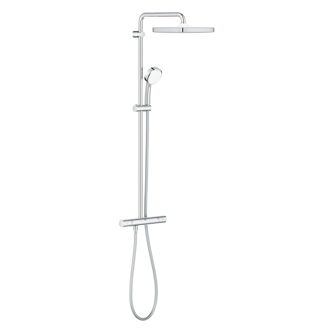 Grohe Tempesta 250 Cube Brusesystem i krom
