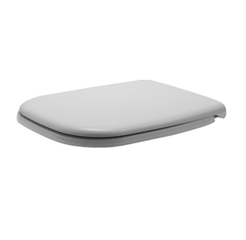 Duravit D-Code toiletsæde med soft-close