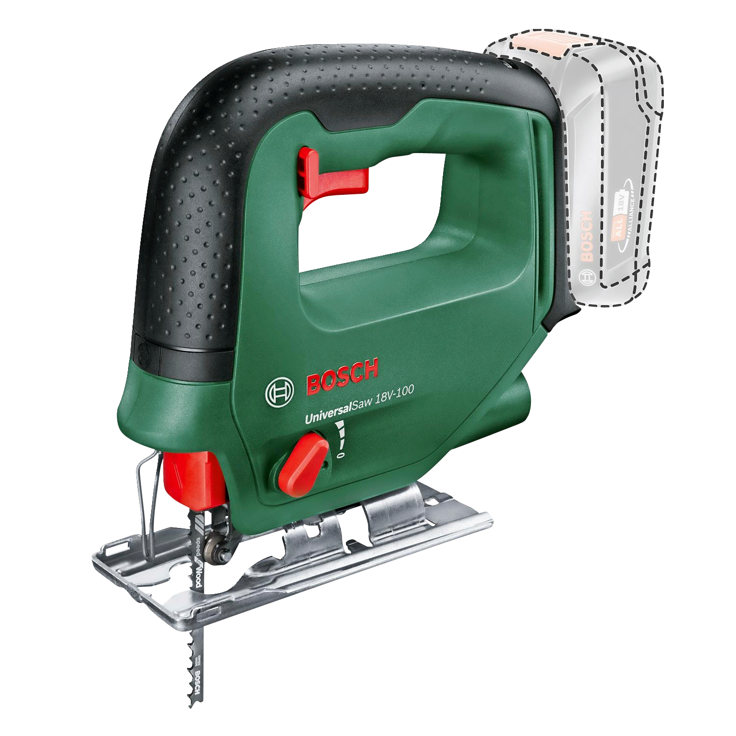 Bosch Universal Saw 18V-100 18V Stiksav – Solo