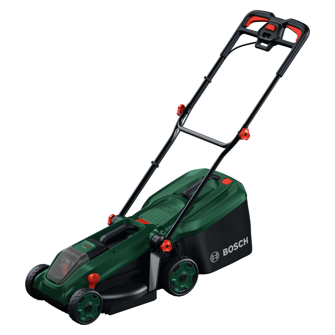 Bosch Rotak 18V-34 Batteridrevet plæneklipper – Solo