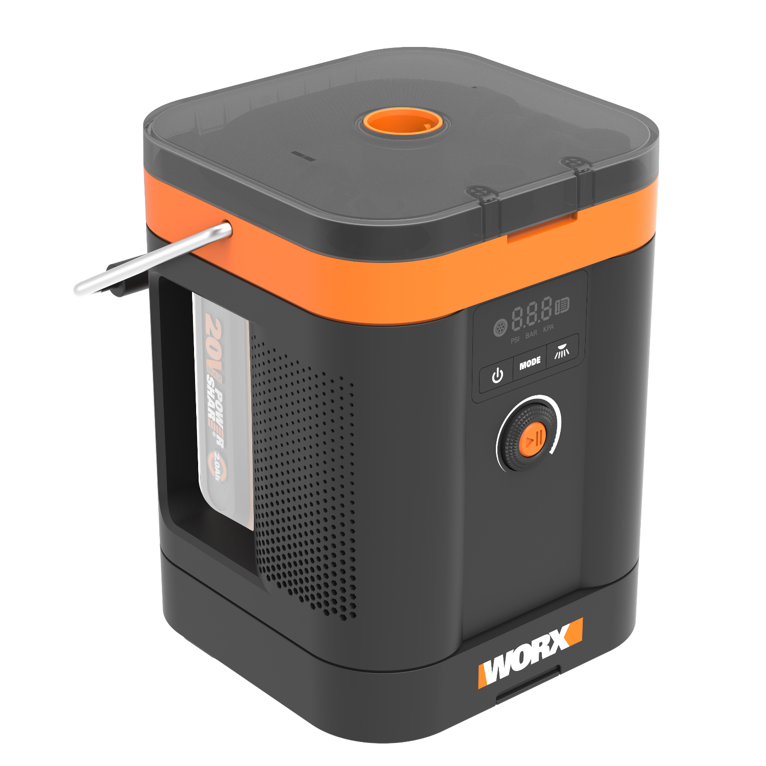 Worx WX098.9 20V PowerShare Luftpumpe – Solo