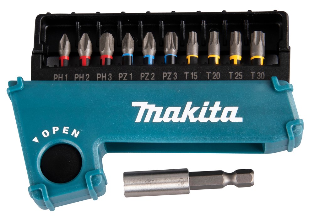 Makita E-03567 Impact Premier Bitsæt No. 1 - 11 dele