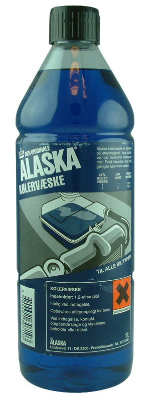 Alaska Kølervæske i flaske, blå 1 L
