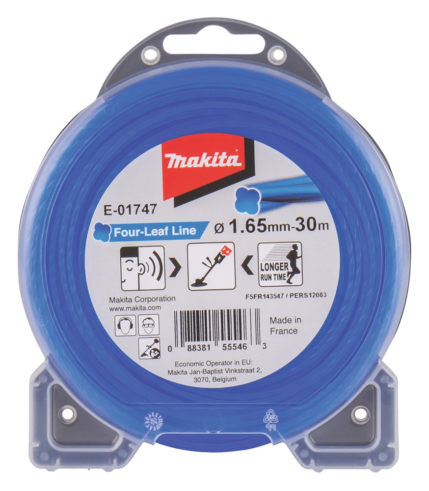 Makita Four-leaf nylontråd 1,65 mm x 30 m