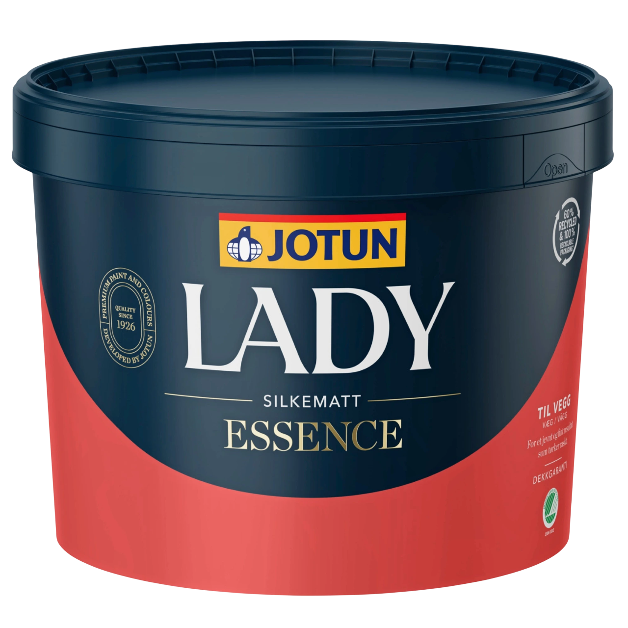 Jotun LADY Essence Vægmaling 9L i hvid