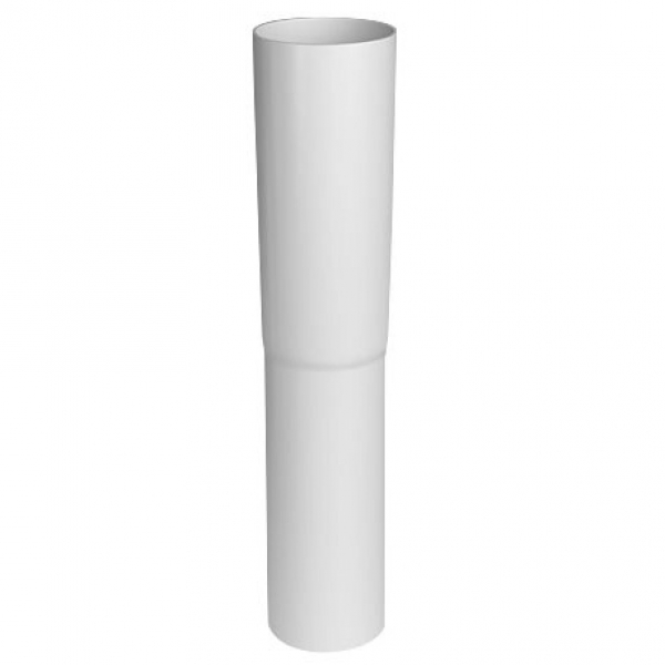 Plastmo plast nedførsel lige 90 mm i hvid