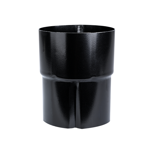Plastmo Sort Arkitekt Rørsamlemuffe Ø90 mm