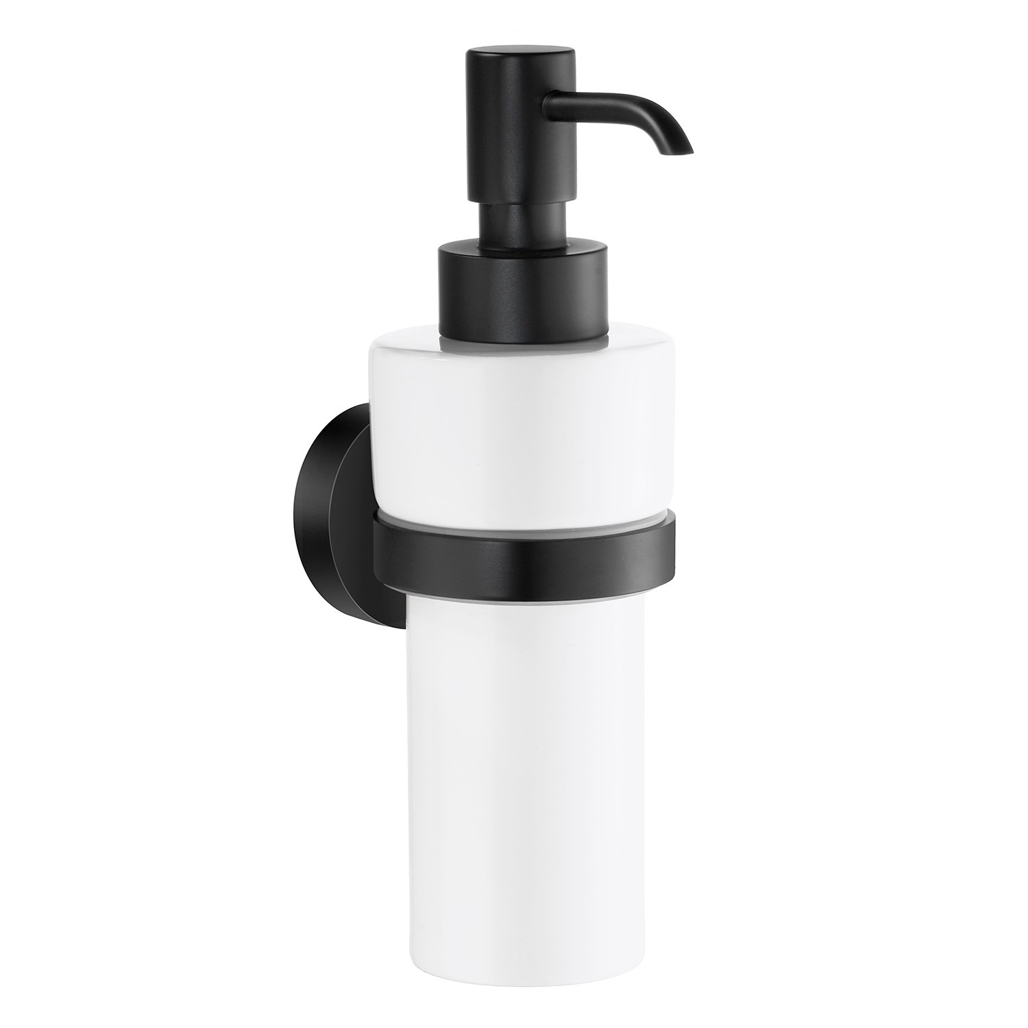 Smedbo Home HB369P Sæbedispenser i mat sort