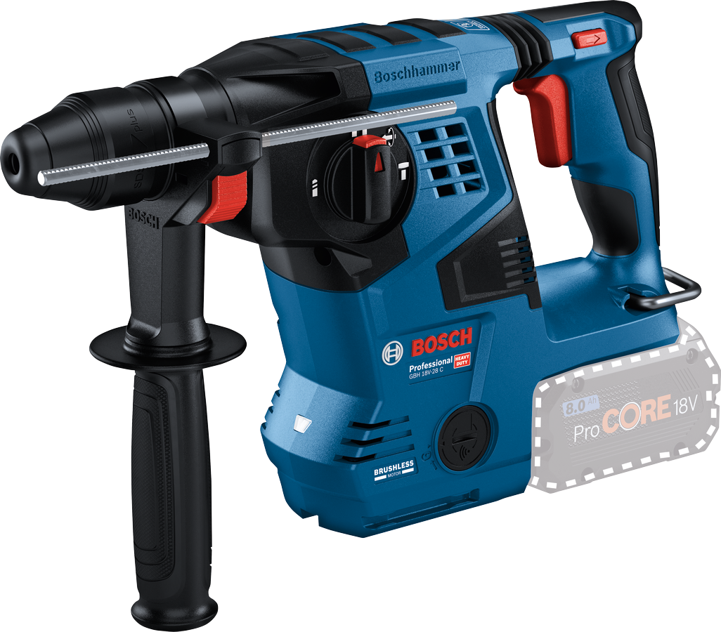 Bosch Professional GBH 18V-28 C Borehammer – Solo