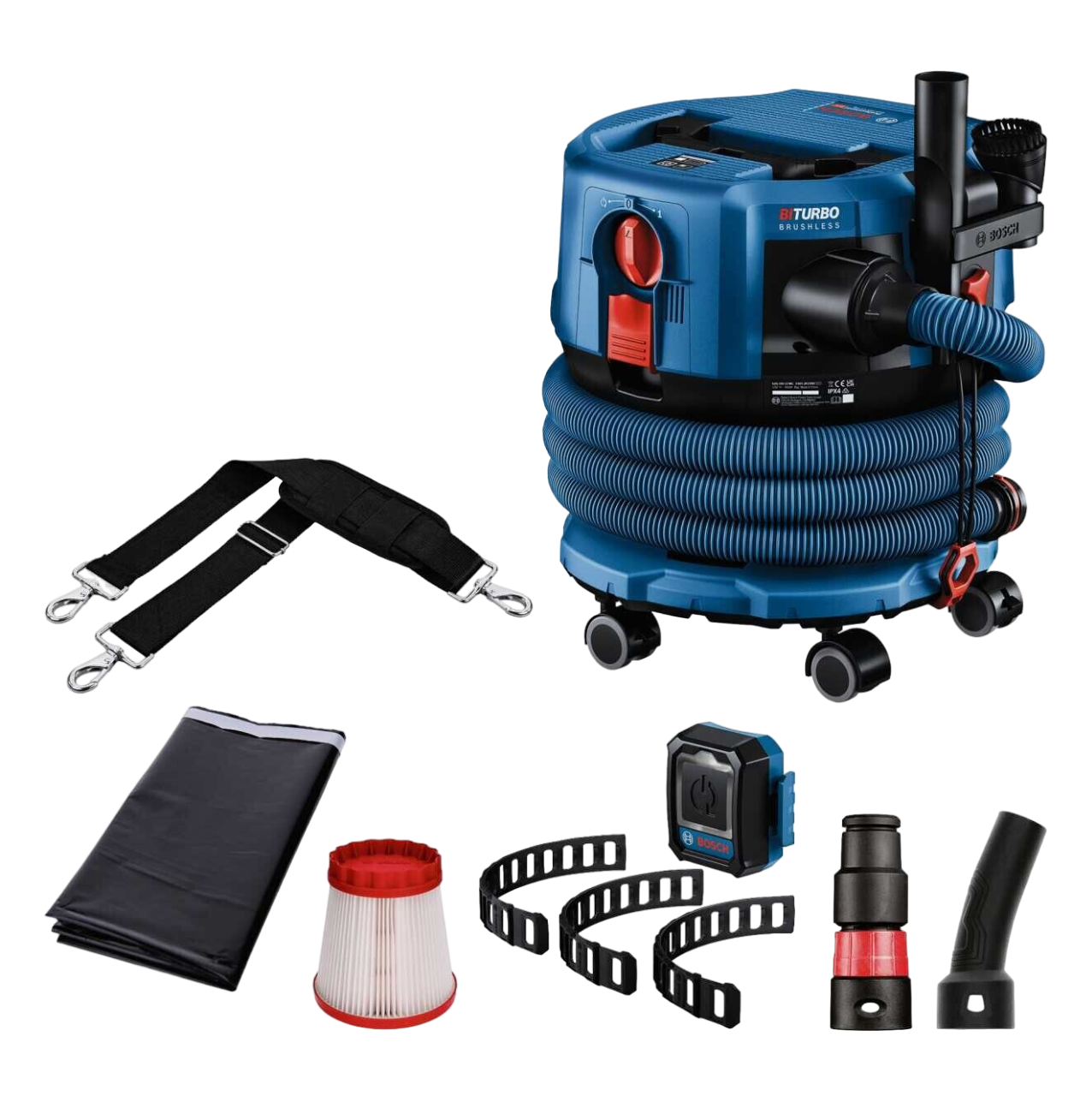 Bosch Professionel GAS 18V-12 MC Støvsuger – Solo