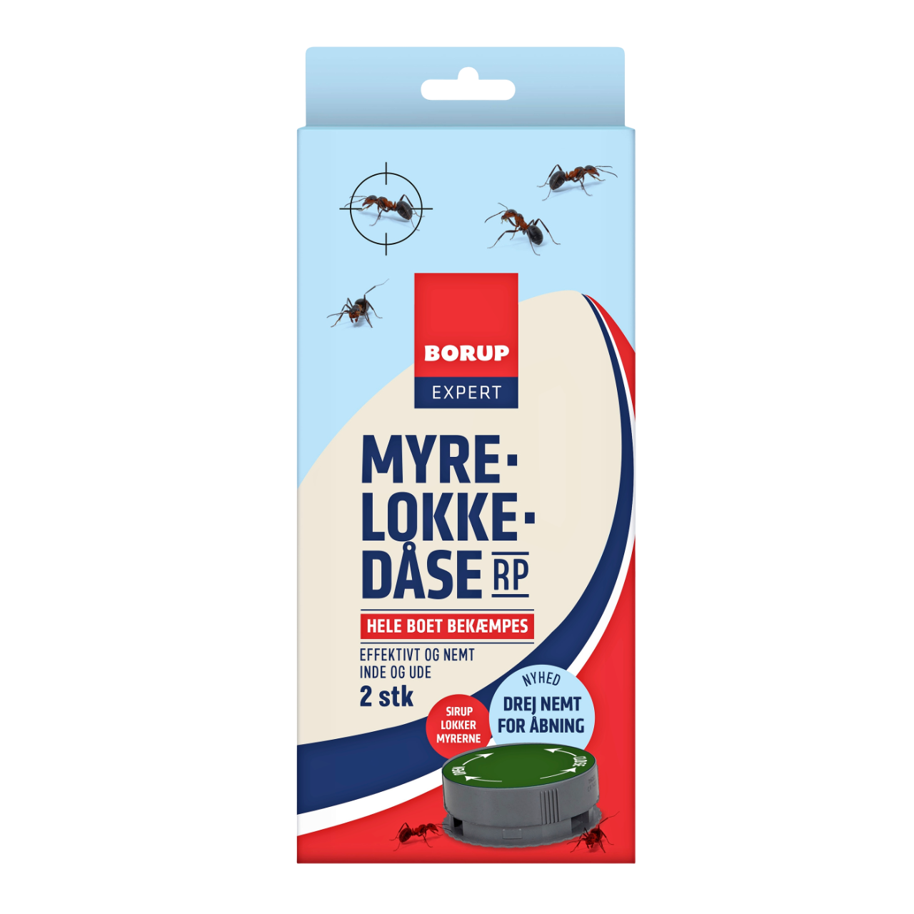 Borup Expert Myrelokkedåse RP - 2 stk.