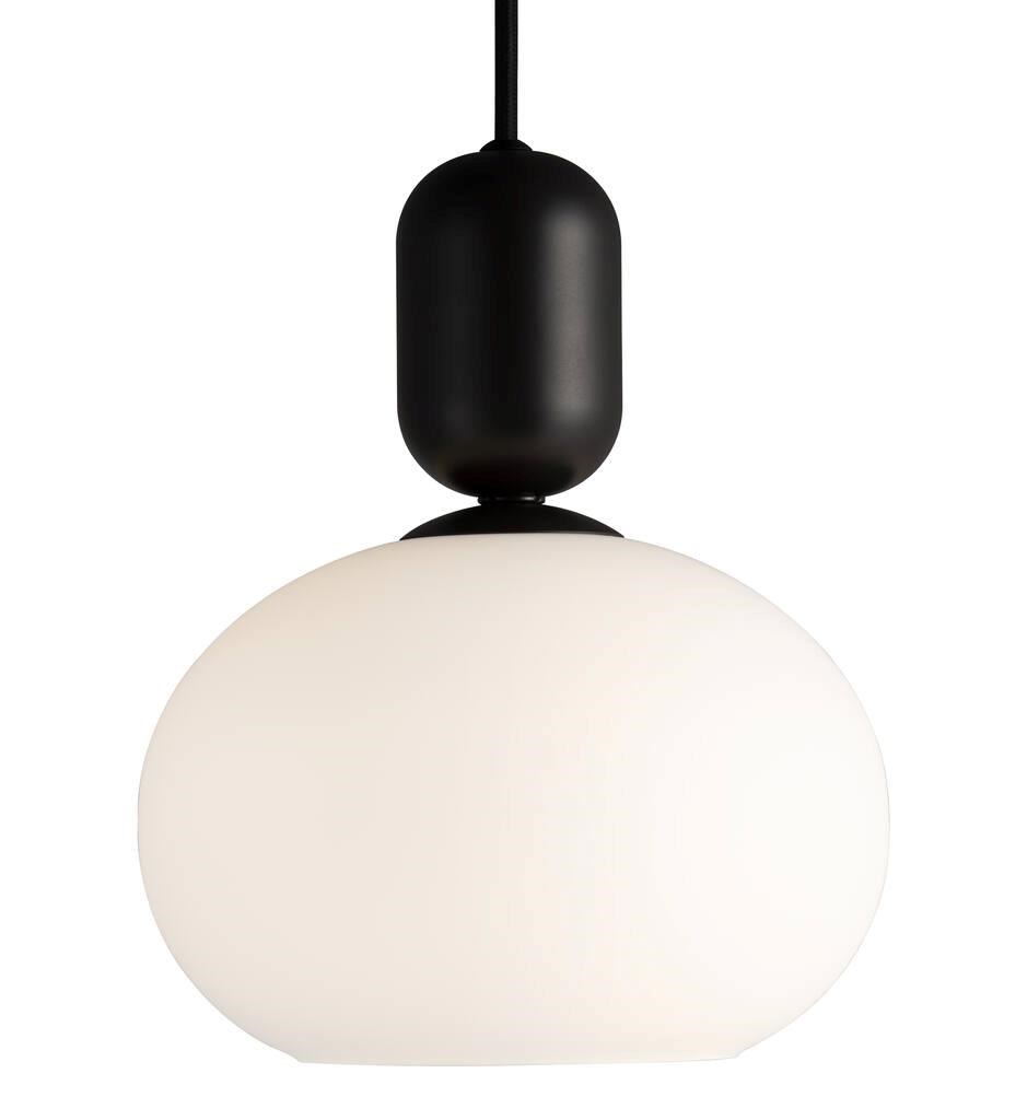 Nordlux Notti glas pendel i sort