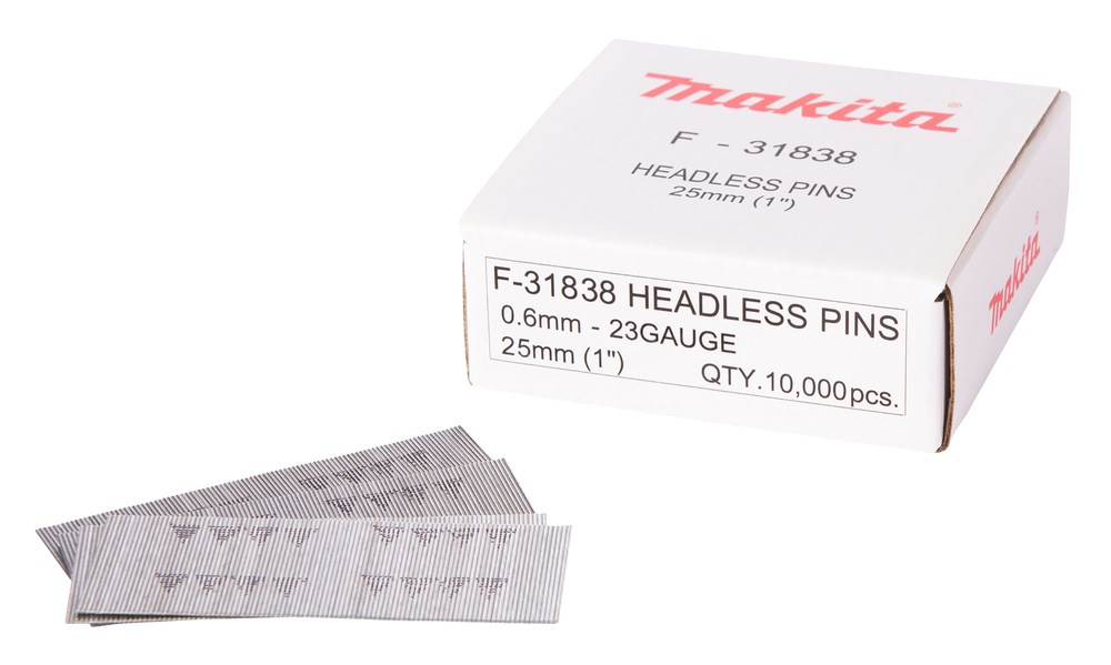 Makita F-31838 Stift 0.6x25 mm (23Ga)
