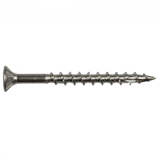 NKT Spun+ Rustfri kv A4 udendørs skrue 3,5x40/27 mm - 200 stk.