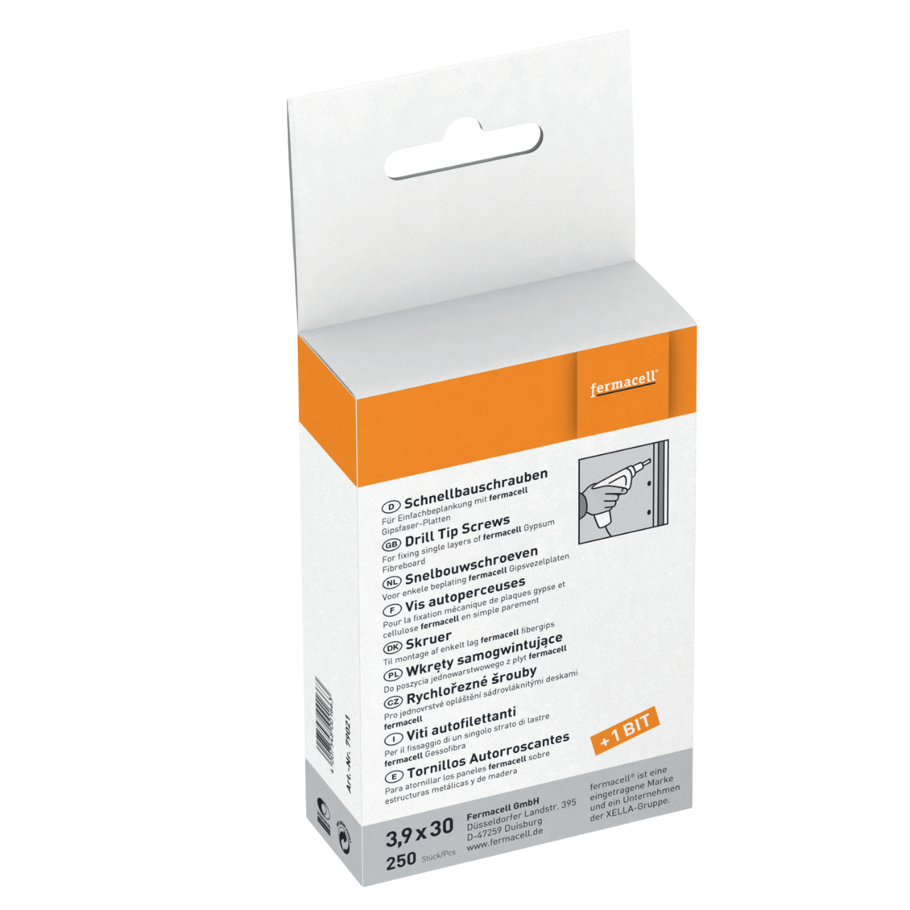 Fermacell Skruer 3,9x30mm - 250 stk.