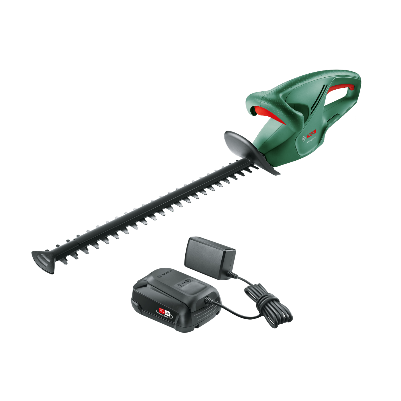 Bosch EasyHedgeCut 18-45 Hækkeklipper med 2,0Ah batteri og lader