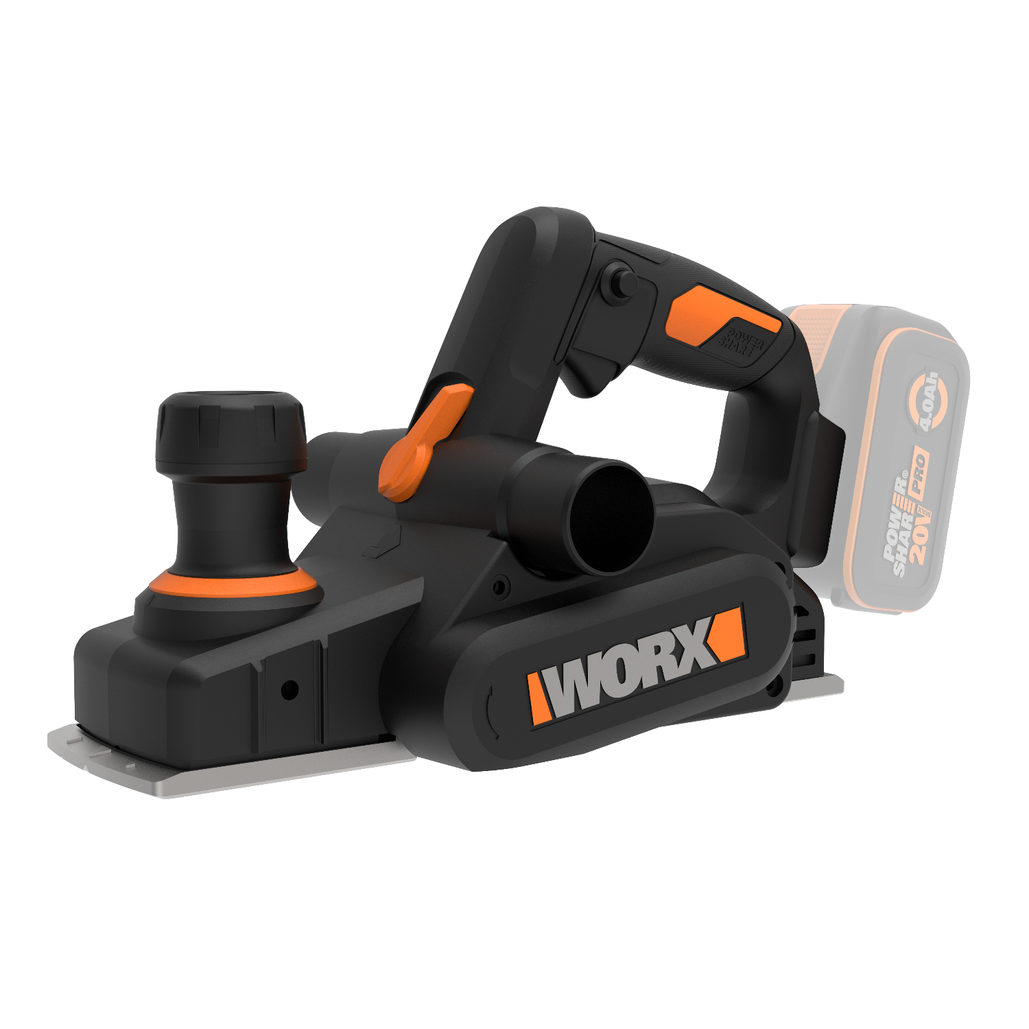 Worx WX620.9 20V PowerShare Høvl – Solo