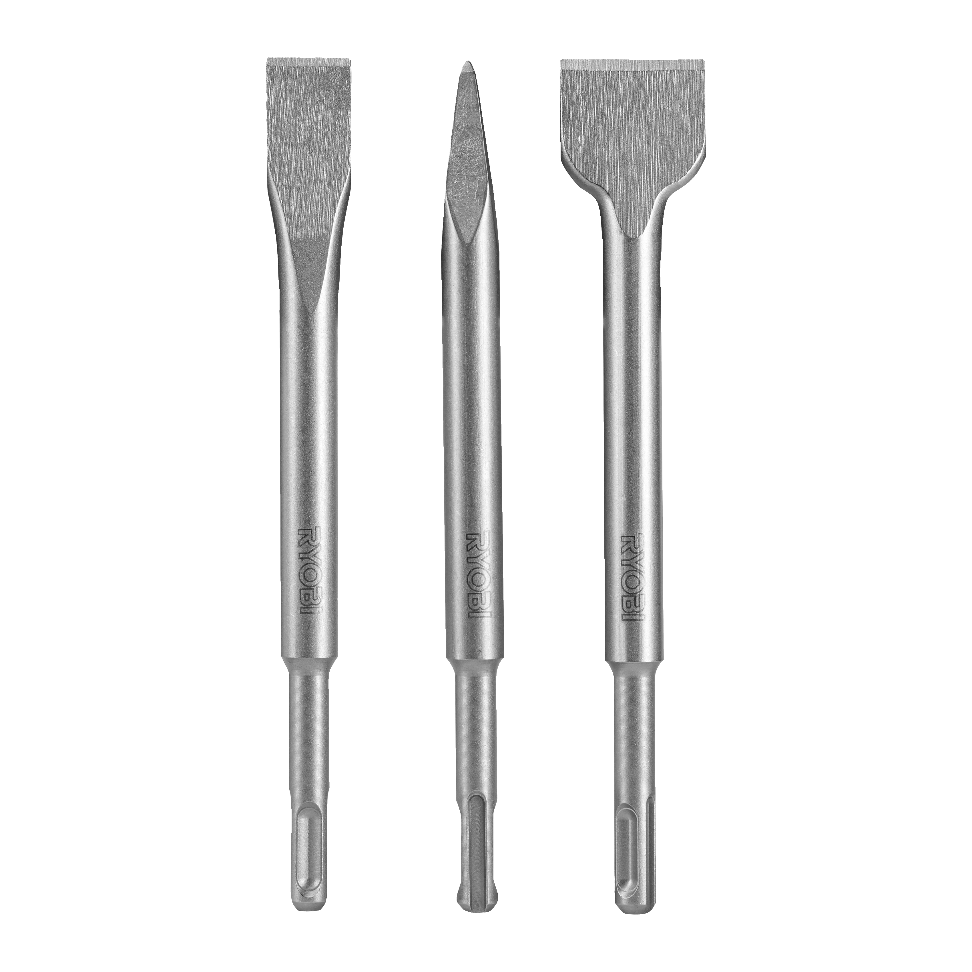 Ryobi RAKSPC03 Mejselsæt SDS+ 3 stk.