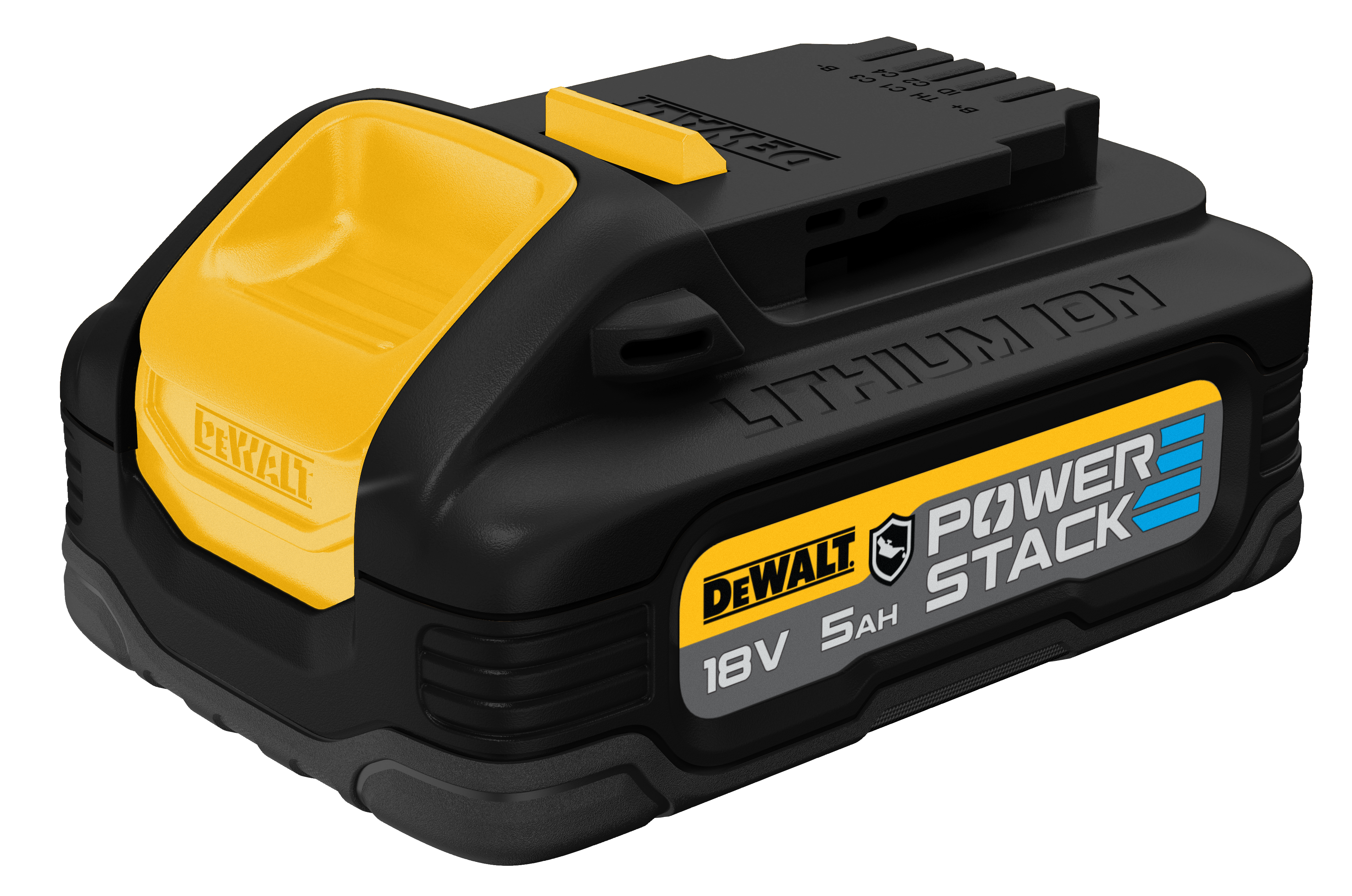 DeWALT DCBP518G-XJ 18V XR 5,0 Ah Powerstack Batteri med ekstra gummibelægning