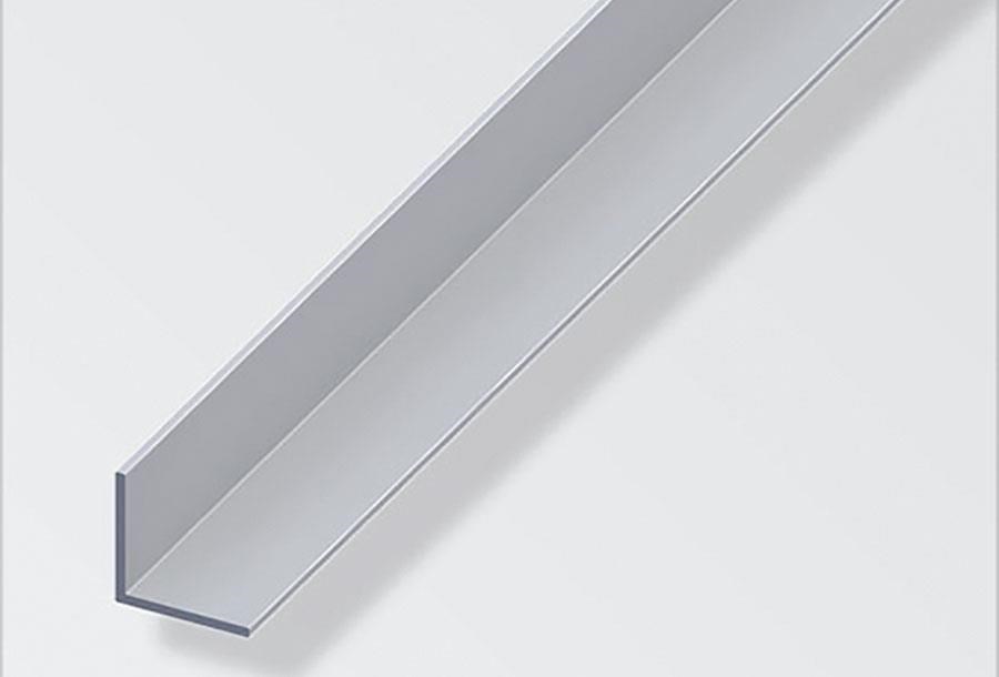 Roliba Vinkelprofil 20x20 mm alueloxeret - 1 m