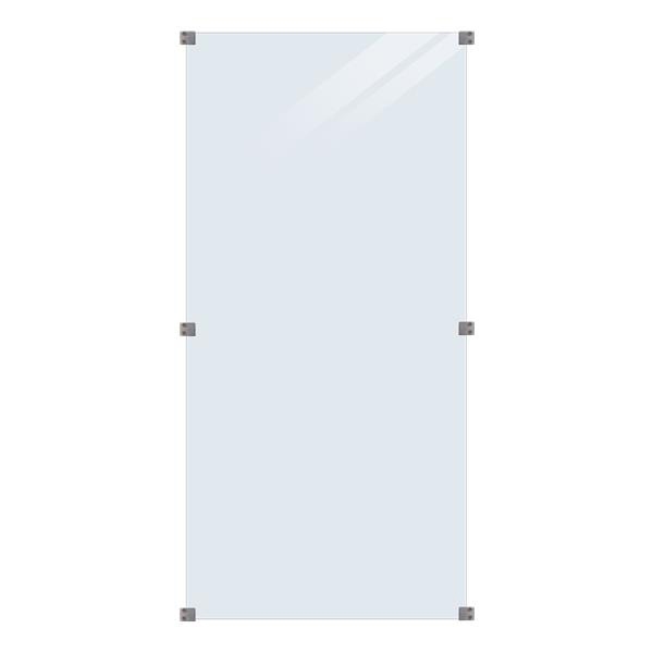 Plus Glashegn 90x180 cm