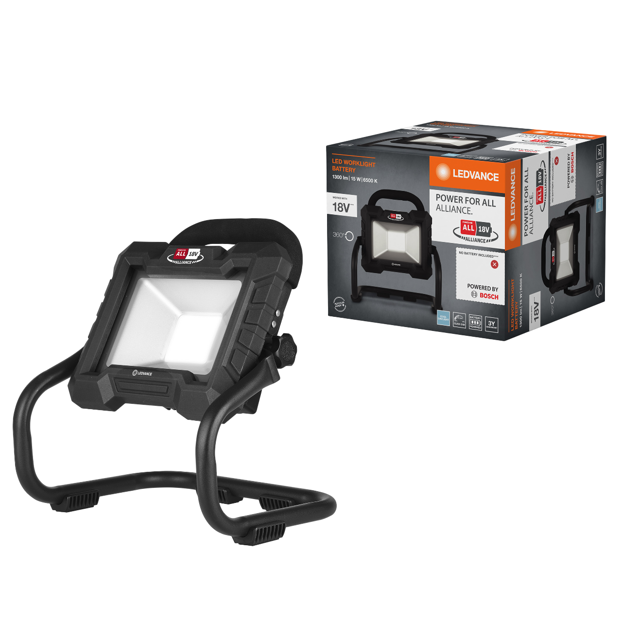 LEDVANCE Bosch Home 15W 840 Arbejdslampe – Solo