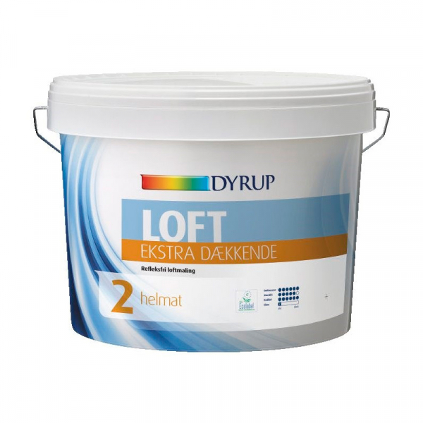 Dyrup Ekstra Dækkende 02 Loftmaling - 9 liter