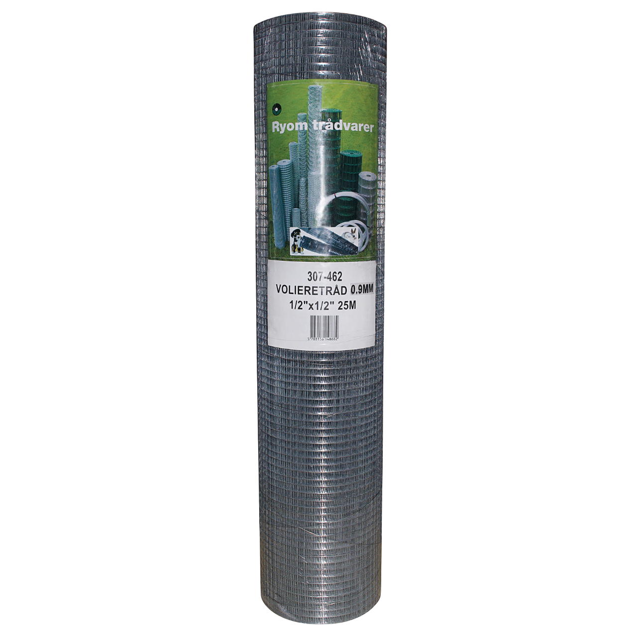 Ryom Volierenet 0,9 mm 1/2" x 1/2" - 25 m