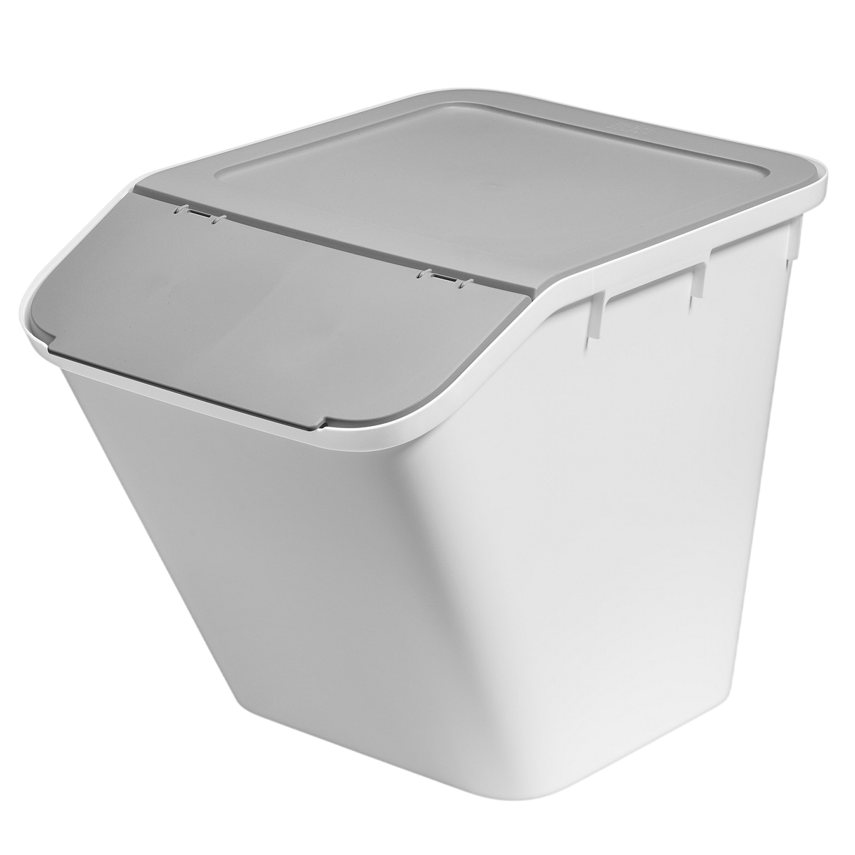 SmartStore Collect 51 L Sorteringsbeholder Str. L med låg i hvid