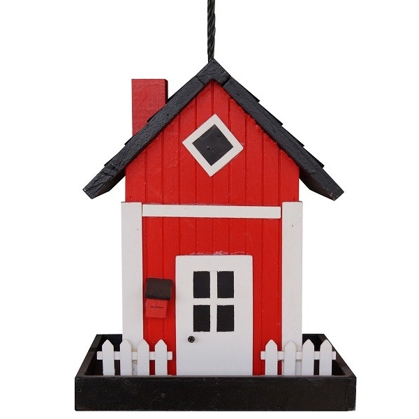 Garden Life Foderautomat Skagen i rød