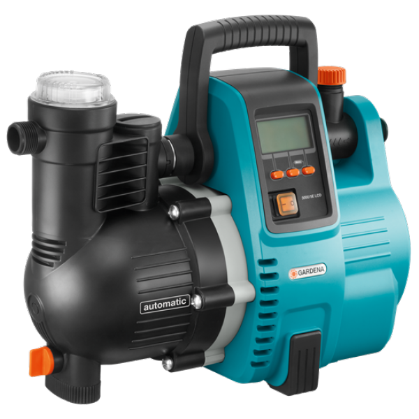 Gardena Comfort 5000/5E LCD Elektronisk trykpumpe - 1759-20