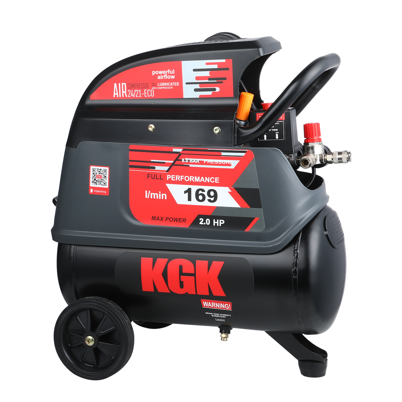 KGK 24/21 Kompressor - 24 L