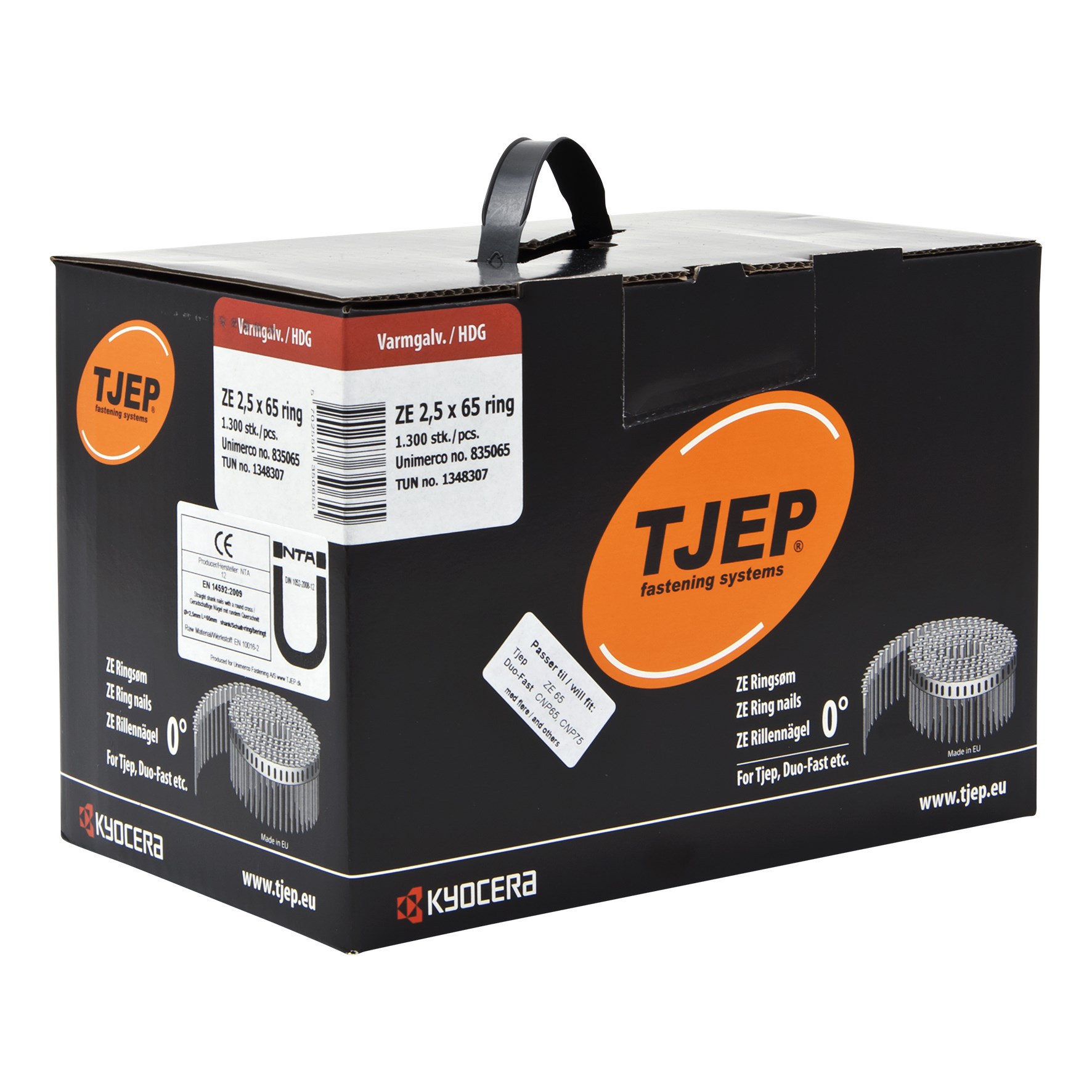TJEP ZE 25/65 Ringsøm - 1300 stk.