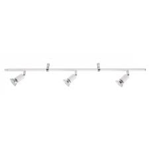 Eglo Mini LED skinne spot 3L i hvid - 32018