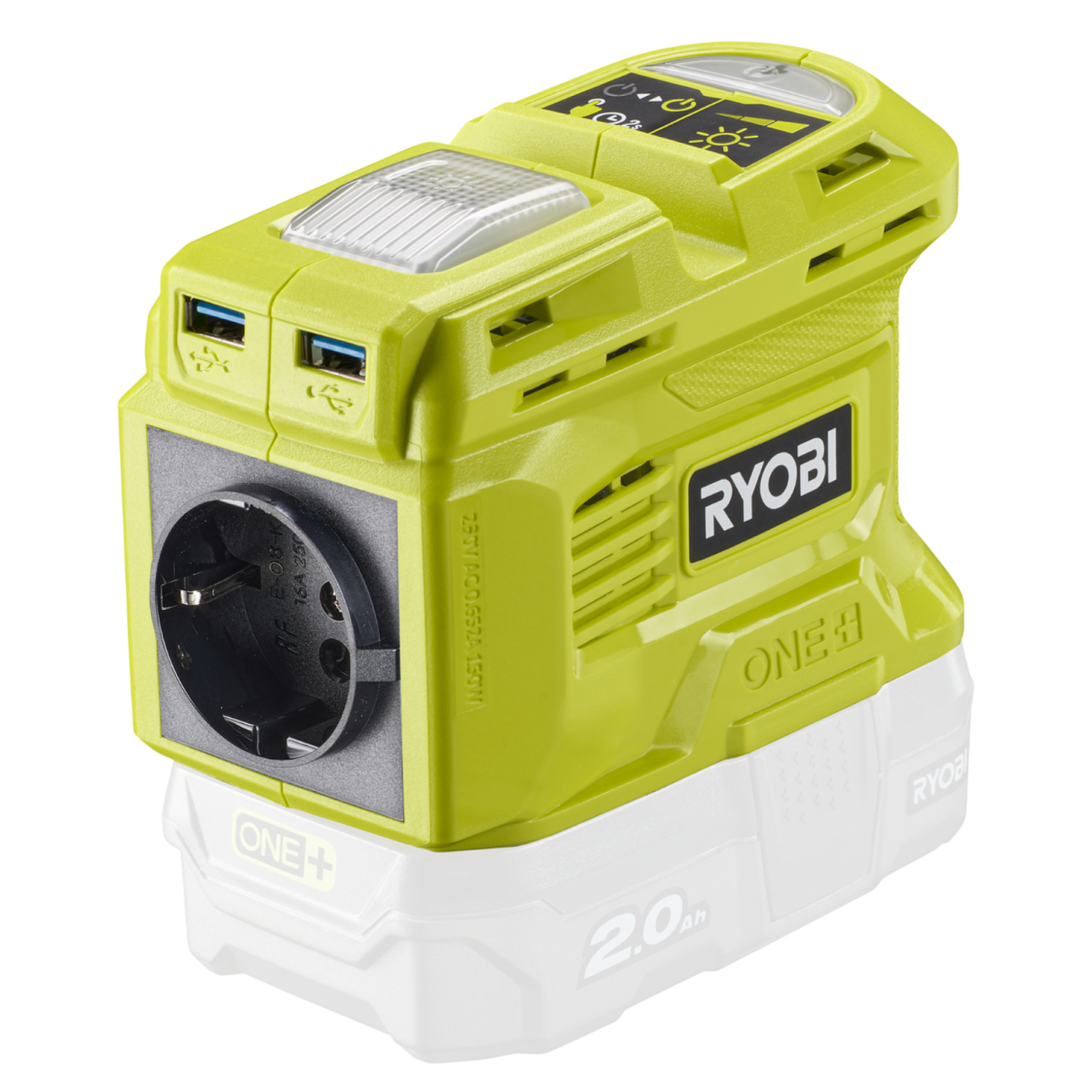 Ryobi RY18BI150B ONE+ 18V Batteri Inverter – Solo