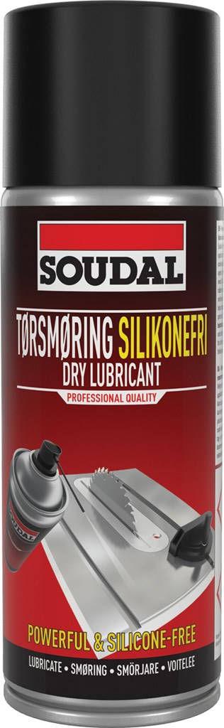 Soudal Tørsmøring Silikonefri 400 ml