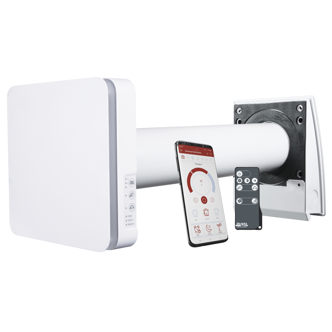 DUKA One Pro 25 S Wi-Fi Et-rums varmegenvindings aggregat